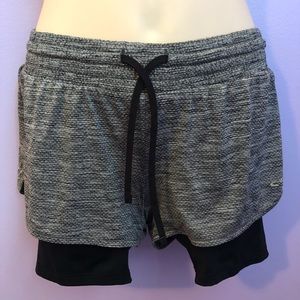 Champion Gray and Black shorts